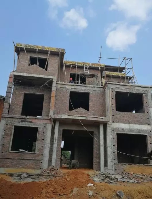【自建房案例】網友30萬蓋三層自建房，建成效果讓鄰居紛紛仿建！