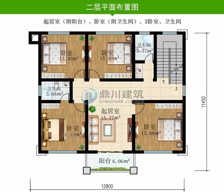7款廚房帶后門的農村別墅，適合農村的生活習慣，值得收藏！