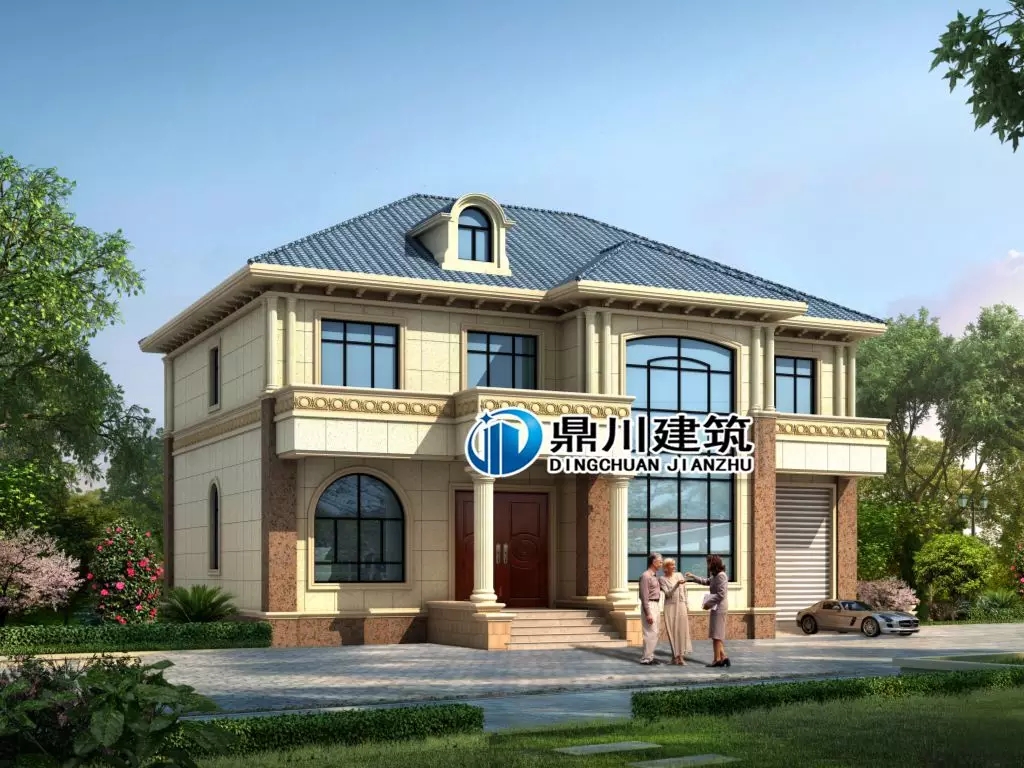 農村自建房巧用羅馬柱，讓房子高端大氣還不貴！