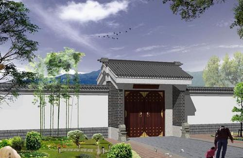 農(nóng)村別墅庭院圍墻設(shè)計注意事項