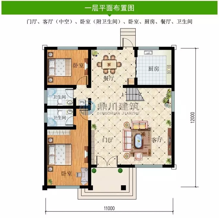 農(nóng)村復(fù)式三層大氣別墅，造價(jià)親民易建造，30萬(wàn)也能建出豪宅效果！