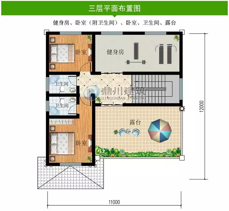 農(nóng)村復(fù)式三層大氣別墅，造價(jià)親民易建造，30萬(wàn)也能建出豪宅效果！